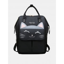 Leisure Backpack Cartoon Multi-functional Oxford Casual Shoulder Bag
