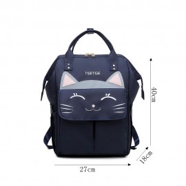 Leisure Backpack Cartoon Multi-functional Oxford Casual Shoulder Bag