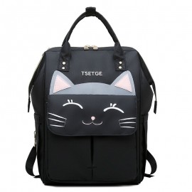Leisure Backpack Cartoon Multi-functional Oxford Casual Shoulder Bag
