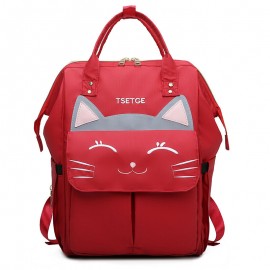 Leisure Backpack Cartoon Multi-functional Oxford Casual Shoulder Bag