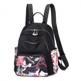 Simple And Stylish Large-capacity Backpack Girl Casual Light Oxford Cloth Bag Trend Wild Shopping Backpack