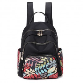 Simple And Stylish Large-capacity Backpack Girl Casual Light Oxford Cloth Bag Trend Wild Shopping Backpack
