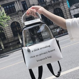 Women Large-Capacity Multi-Functional Printing Backpack