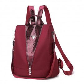 Women Oxford Cloth Leisure Backpack Travel Backpack