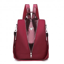 Women Oxford Cloth Leisure Backpack Travel Backpack