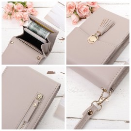 Bohemian Tassel Shoulder Bag 5.5 Inches Phone Bag For Women
