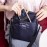 Nylon Multi-function Travel Crossbody Bag Solid Lightweight Shoulder Bag For Women