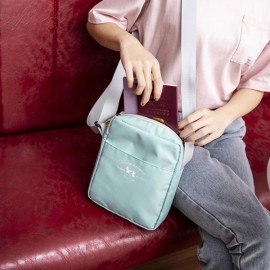 Nylon Multi-function Travel Crossbody Bag Solid Lightweight Shoulder Bag For Women