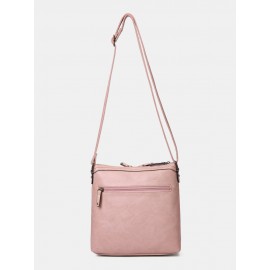 Mandy Women Multifunction Bag Solid Casual Crossbody Bag