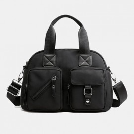 Women Nylon Water Resistant Multi-slot Crossbody Bags