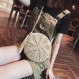 Women Straw Bag Crossbody Bag Shoulder Bag