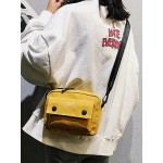 Women Canvas Hip-hop Mini Shoulder Bag Crossbody Bag