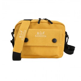 Women Canvas Hip-hop Mini Shoulder Bag Crossbody Bag