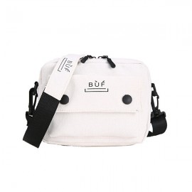 Women Canvas Hip-hop Mini Shoulder Bag Crossbody Bag