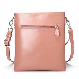 Women Anti-theft Solid 2 Picese Multifunction Crossbody Bag